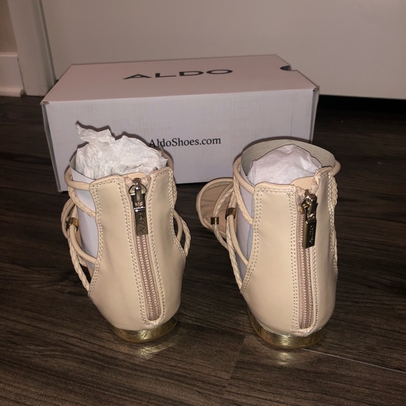 Aldo nude strappy sandals NIB - Picture 2 of 5